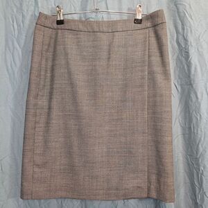 Talbots Gray Pencil Skirt 6P